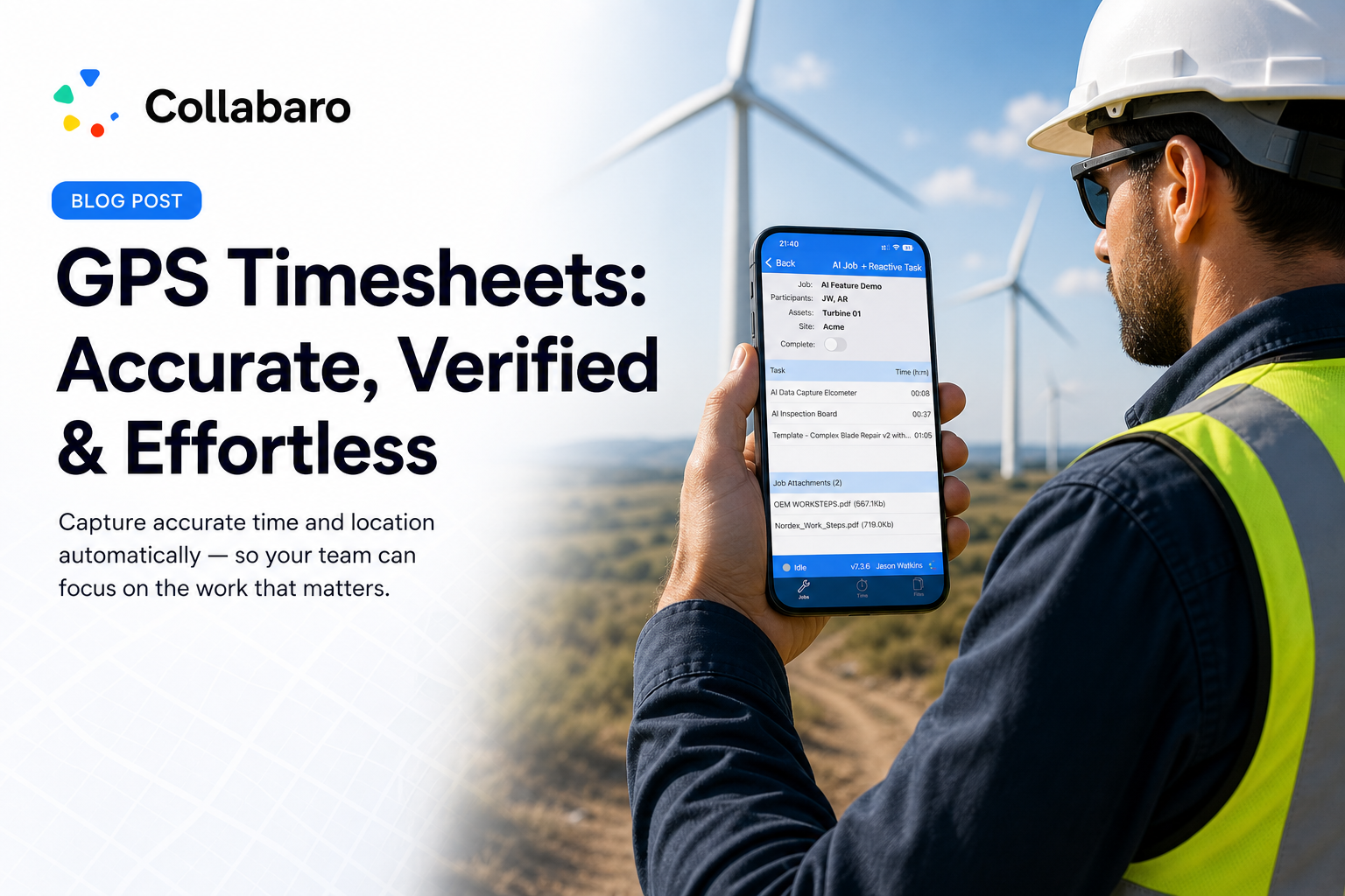 GPS Timesheets: Accurate, Verified and Effortless